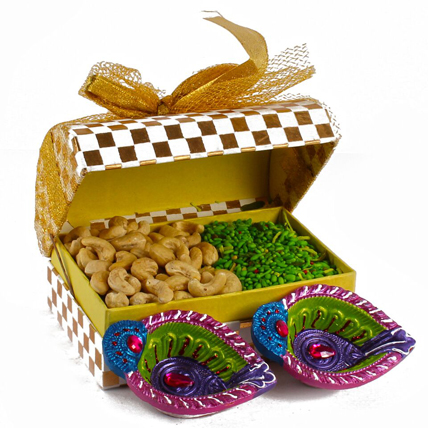 Diwali Box with Mouth Freshener & Cashew