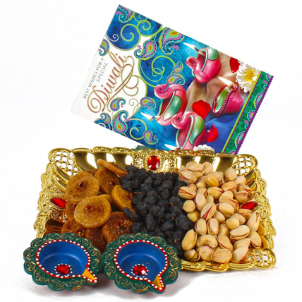 Diwali Exotic Dryfruit TRay