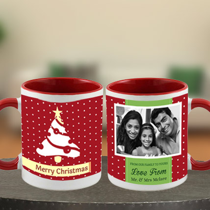 Merry Christmas Photo Mug