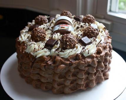 Nutella Choco Cake