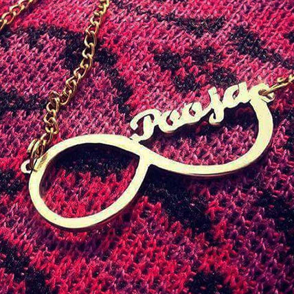 Personalised Name Infinity Neckpiece