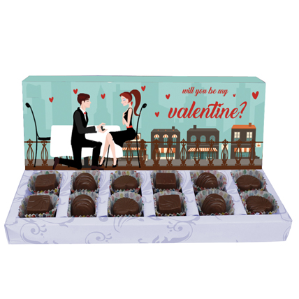 Be my Valentine chocolate box