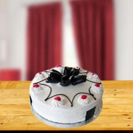 Valentine 5 Star Hotel Whiteforest Cake 