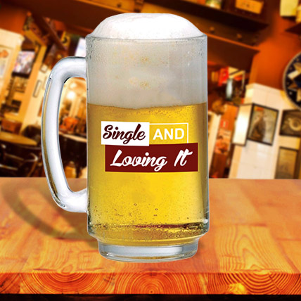 Single and Loving it Beer Mug