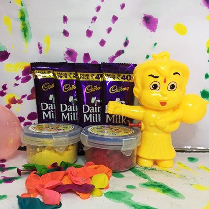 Holi Combo for Kids with Cadbury Chocolates