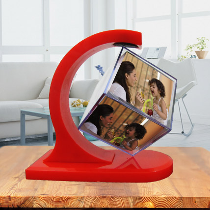 Photo Cube with Stand