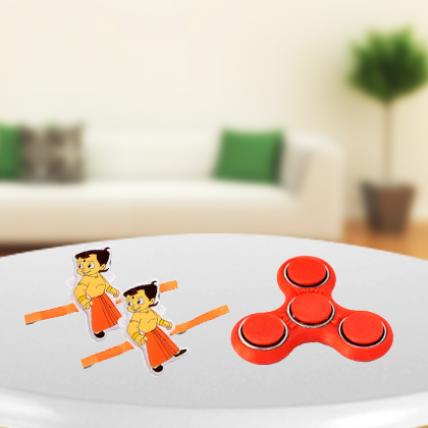 Kids Rakhi with fidget Spinner