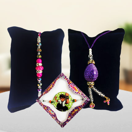 Rakhi Family Combo Set