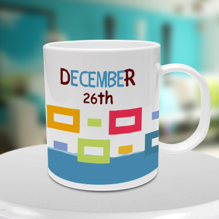 Birth Date Mug