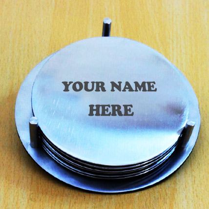 Personalised Steel Coasters