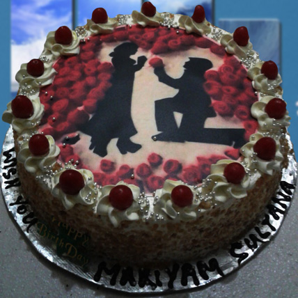 Marry Me Cake