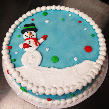 Christmas Theme Cake