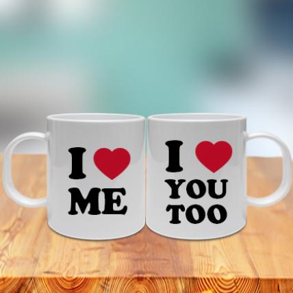 Love You Love Me Couple Mug