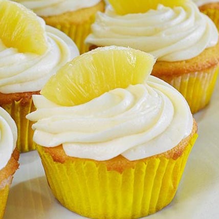 Pineapple Cupcakes