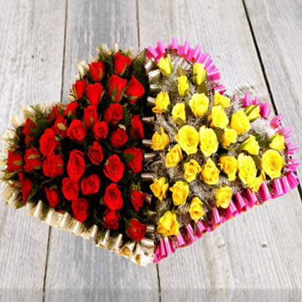 Heart to Heart Flower Arrangement