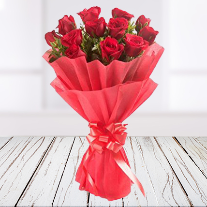 Celebration Red Roses Bouquet