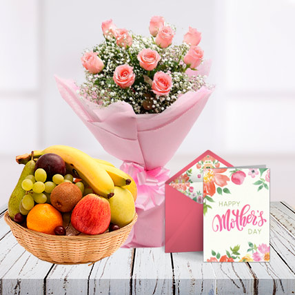 Mothers Day Pink Combo and Card