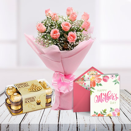 Mothers Day Lovely Combo and Card