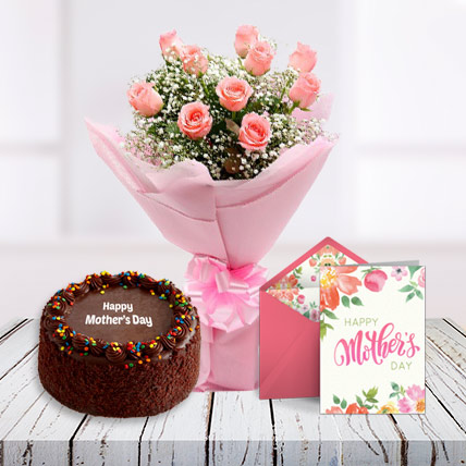 Mothers Day Adorable Combo and Card