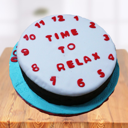 Time to Relax Farewell Cake