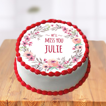 Order Miss You Cake Online Price Rs749  FlowerAura