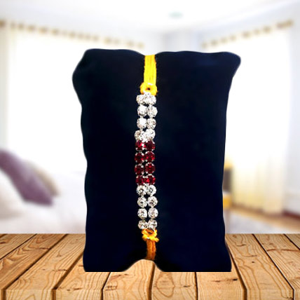 Shimmery Diamonte Rakhi