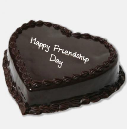Heart Chocolate Friendship Cake