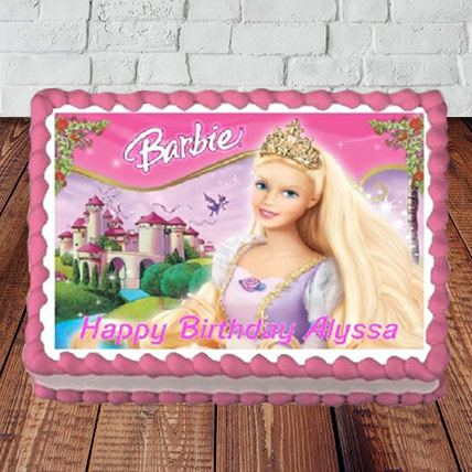 Order Incredible Barbie Cake 1 Kg Online at Best Price, Free Delivery|IGP  Cakes