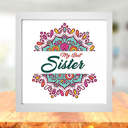 My Best Sister Photo Frame