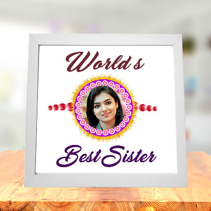 Worlds Best Sister Photo Frame