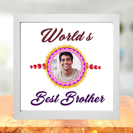 Worlds Best Brother Photo Frame