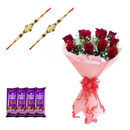 Rakhi Combo for Loving Family