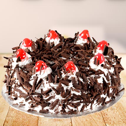 Blackforest Cake with Chocolate Shavings