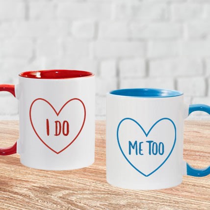 I do Me too Couple Mug