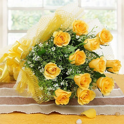 Yellow Roses Bouquet