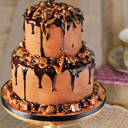 2 Tier Chocolate Cake