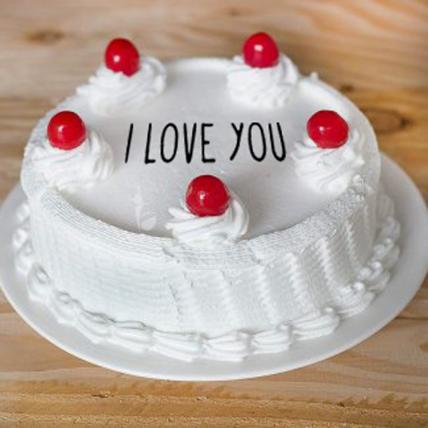 Valentine Vanilla Cake