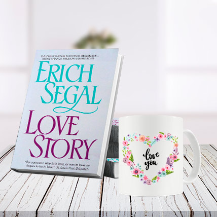 Love Story Book and Mug Combo