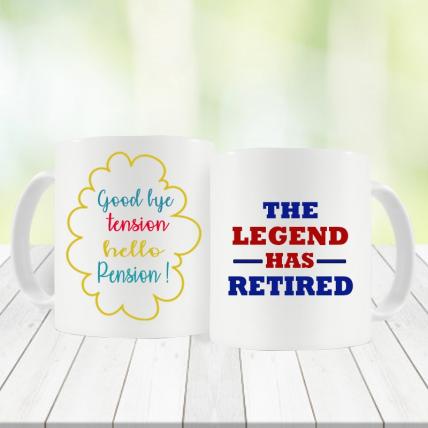 Retirement Mugs Set