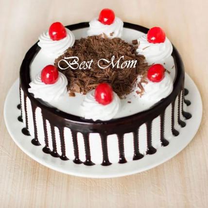 Best Mom Black Forest Cream Cake