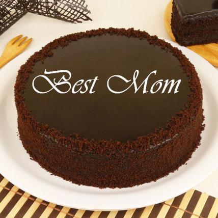 Best Mom Chocolate Truffle Cake