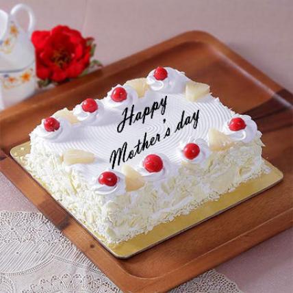 Mothers Day Square Pineapple Cake