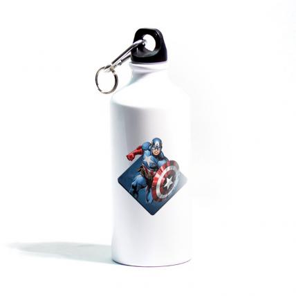 Captain America Metallic Sipper