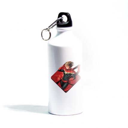 Captain Marvel Metallic  Sipper