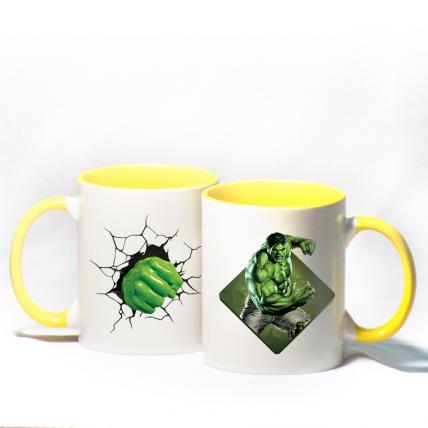 Hulk Yellow Mug