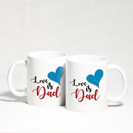 Love is Dad Mug