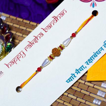 Beads Rudraksh Rakhi