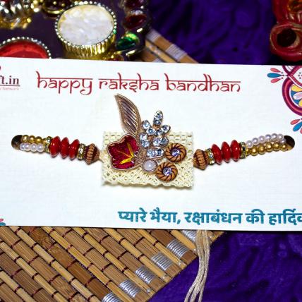 Beautiful Zardosi Rakhi