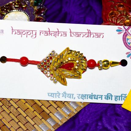 Designer Zardosi Rakhi