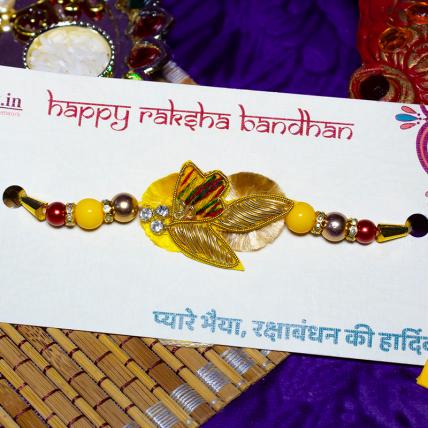 Elegant Zardosi Rakhi